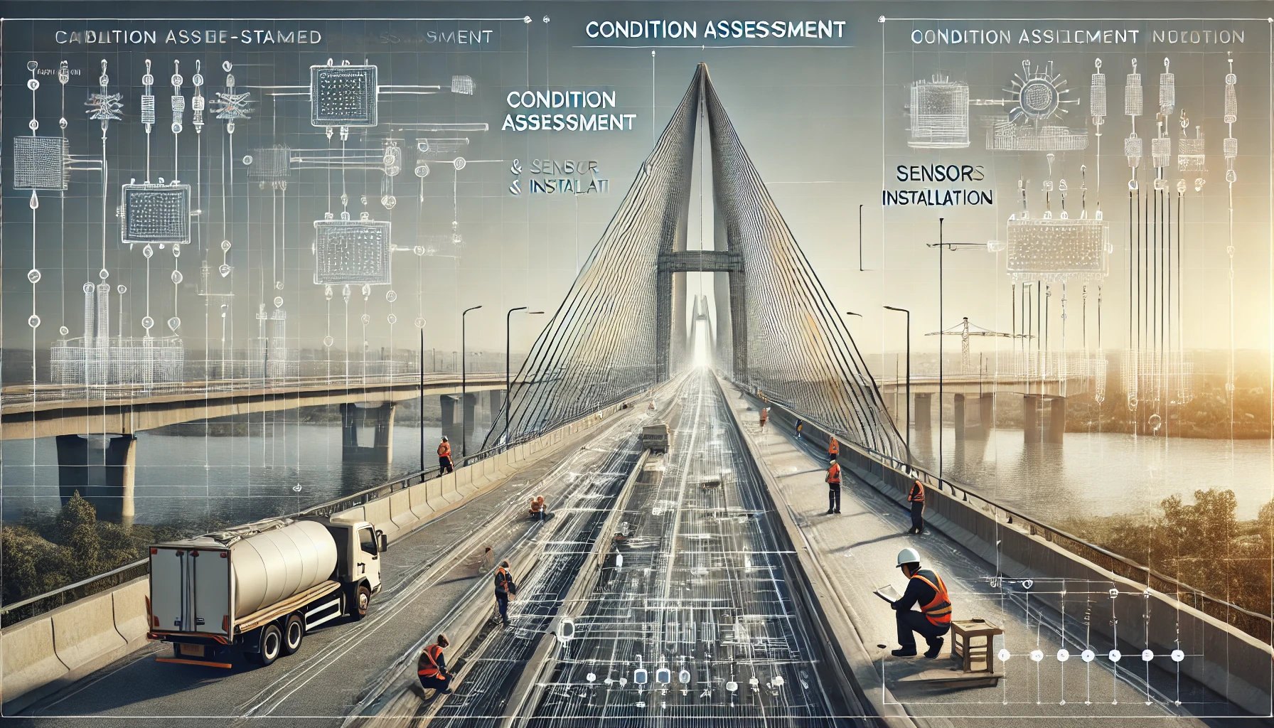 Cable Stayed Bridge Sensors